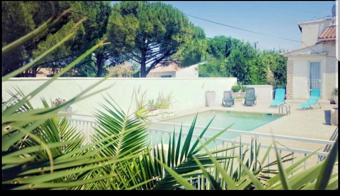 Suite Parentale Avec Petit Sejour Et Piscine Карпентра Екстериор снимка